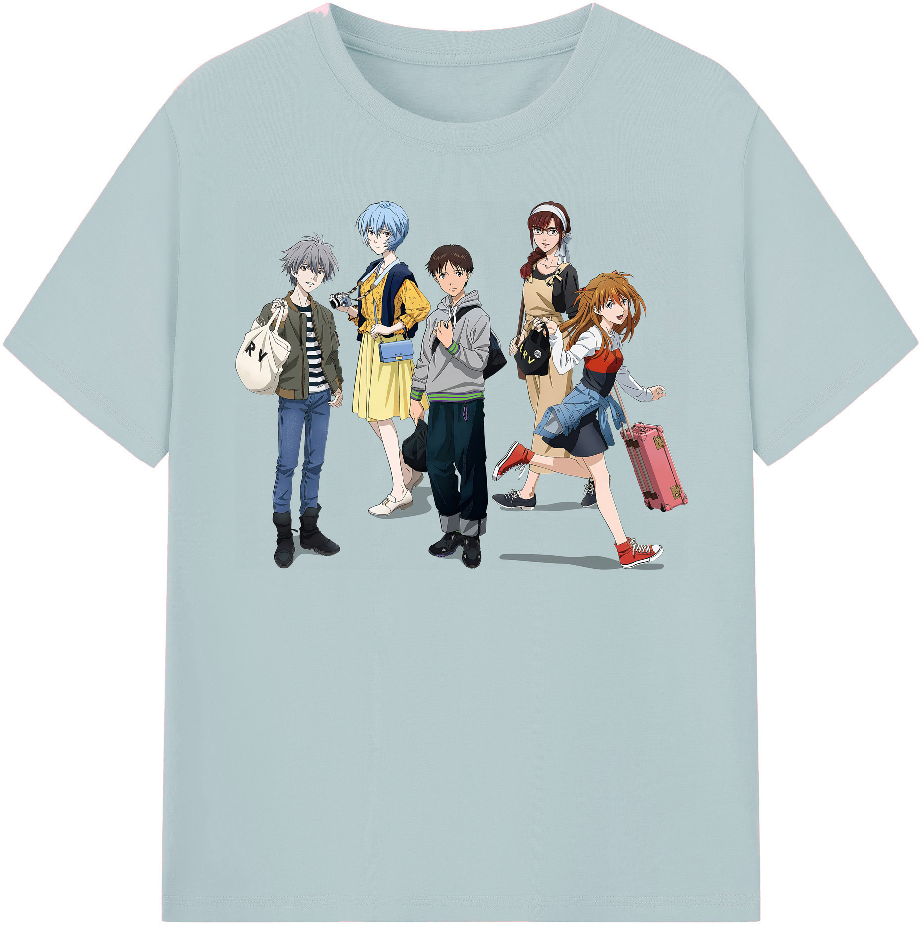 （画像用） EVA 新世紀エヴァンゲリオン 綿100％半袖Tシャツ（フロントプリント）